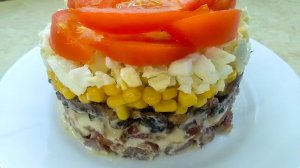 Салат без майонеза "Маркиза"