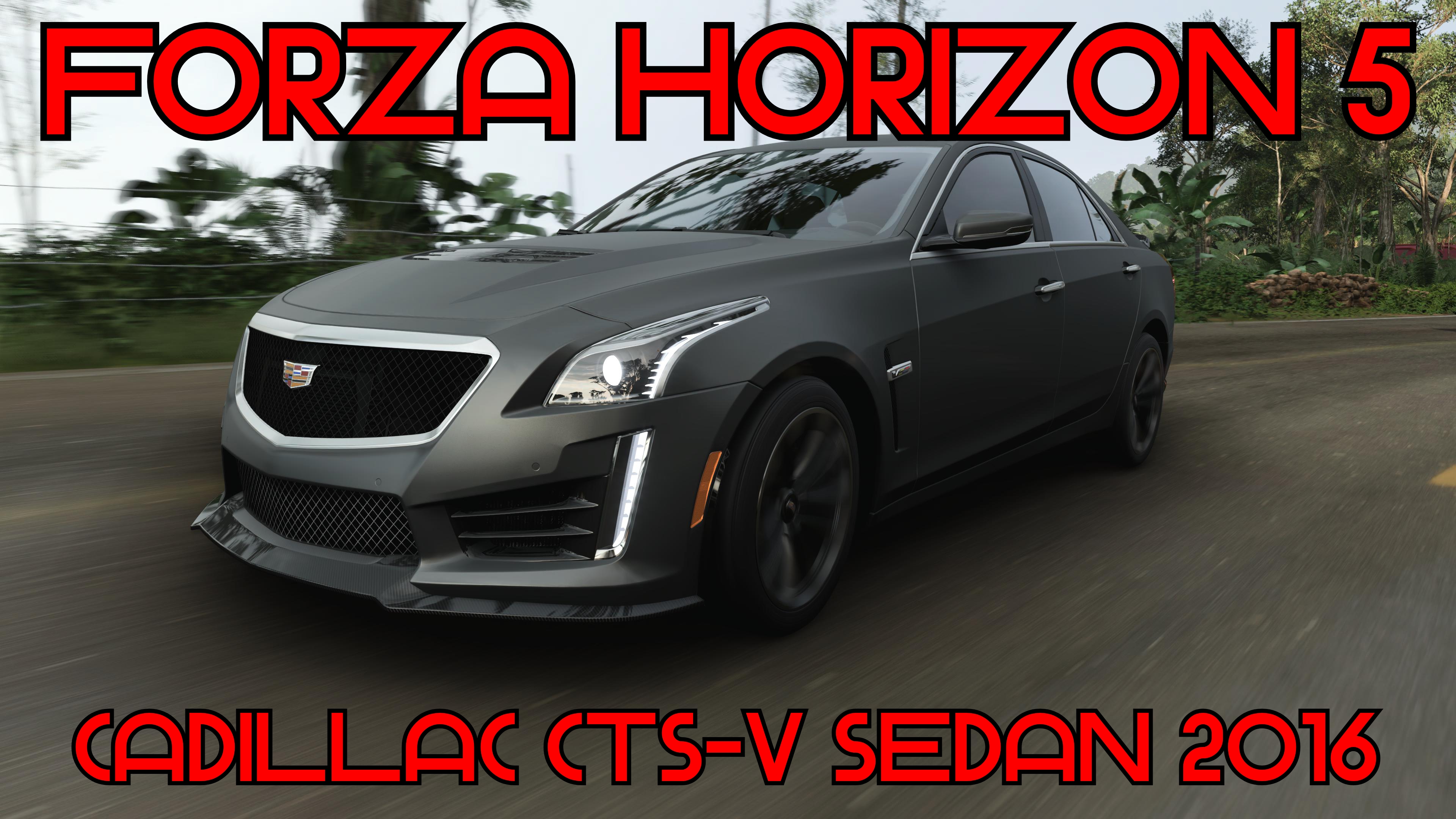Forza Horizon 5: Cadillac CTS-V Sedan 2016 – Американская роскошь с яростью мотора! 🚗🔥 смотреть онлайн