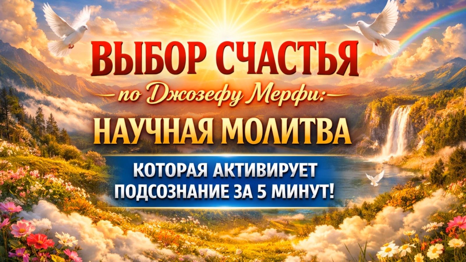 Выбор счастья по Джозефу Мерфи | Научная молитва, которая активирует подсознание за 5 минут Выбор счастья по Джозефу Мерфи | Научная молитва, которая активирует подсознание за 5 минут