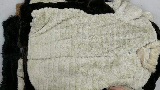 Шубы искусственные секонд оптом 3 пак