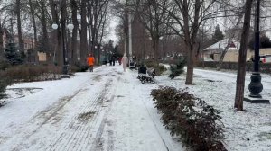 В Краснодаре снова выпал снег❄️❄️❄️| Анонс и прогулка с медитацией | #мирувлечений