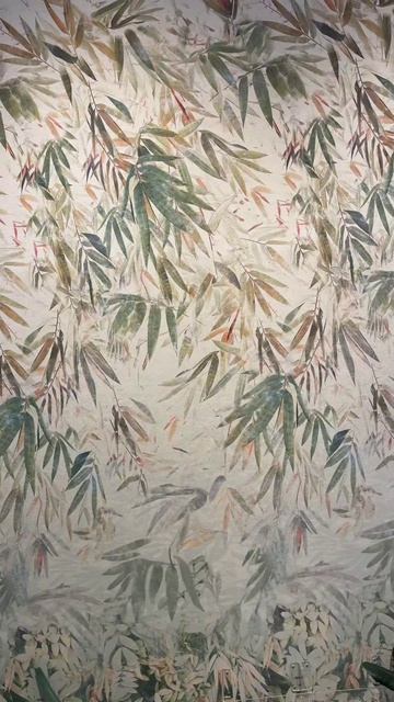 Обои с листьями от немецкого бренда Marburg