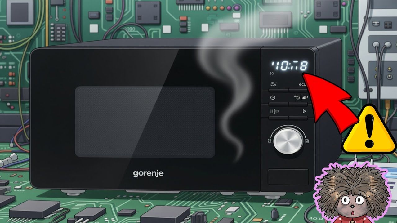 Кнопки СВЧ не работают Ремонт микроволновки GORENJE своими руками смотреть онлайн