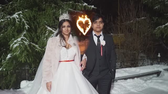 Цыганская красивая свадьба Миша и Дося 18.12.25 г. Шумерля смотреть онлайн