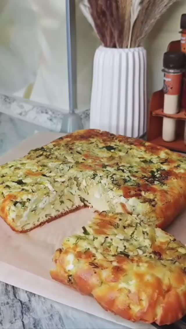 🥮Капустный пирог-перевёртыш #вдуховке