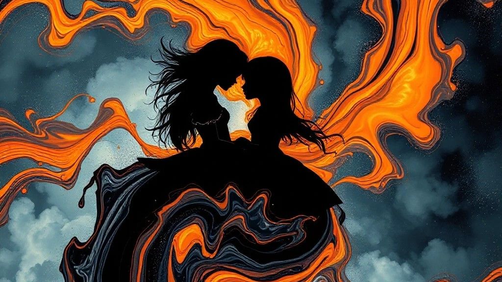 Две девочки (песня на стихи Алежа Катои) смотреть онлайн