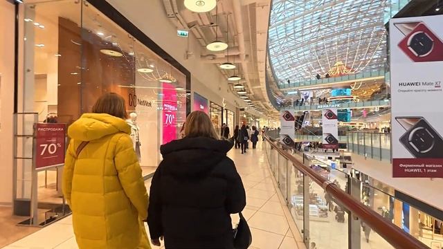 Москва январь 2026 🏙️ Прогулка по ТЦ Авиапарк глазами посетителя 🚶♂️✨