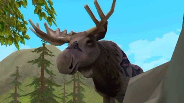 Беговая дорожка для лося .