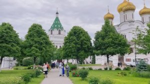 Кострома. Волга. Монастырь