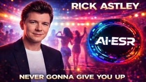 Rick Astley - Never Gonna Give You Up (AI-ESR Cover)