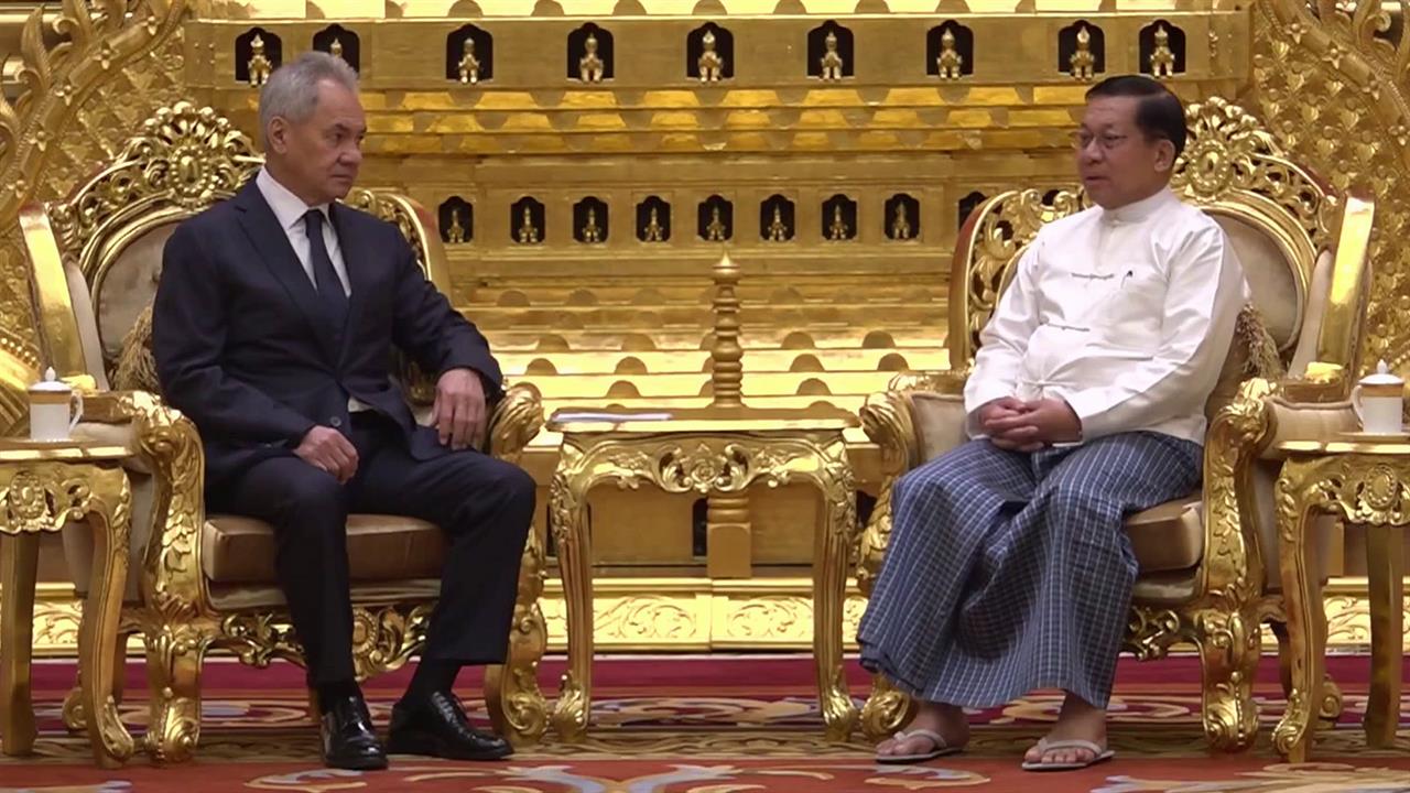 Секретарь Совбеза России Сергей Шойгу находится в Мьянме с рабочим визитом. смотреть онлайн