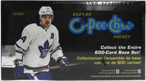 Бокс Брейк 202122 Upper Deck O-Pee-Chee Hockey Hobby Box
