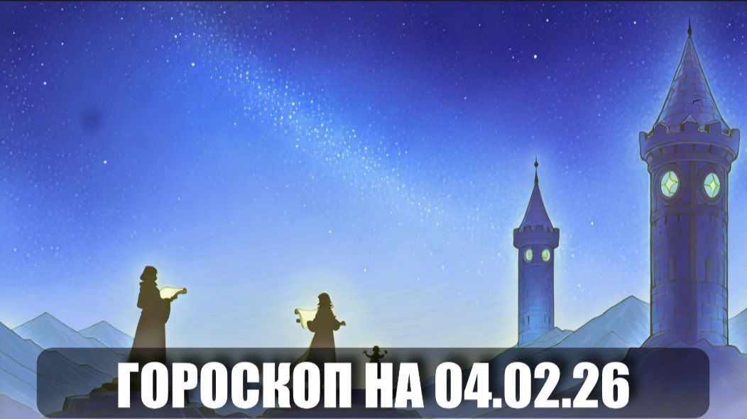 Гороскоп на 04 февраля 2026