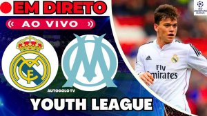 Реал Мадрид U19 — Марсель U19 Футбол Молодежная лига УЕФА 1/16 финала | Прямая Трансляция