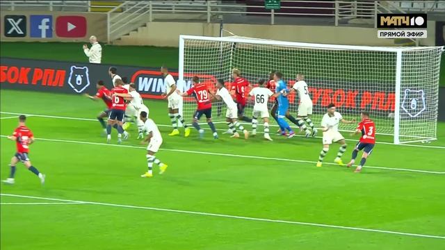 Гол Лусиано. ЦСКА - Краснодар. 1:0 (видео) WINLINE Зимний Кубок РПЛ 2026. Футбол смотреть онлайн