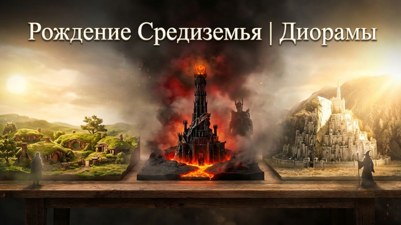 Рождение Средиземья | Диорамы