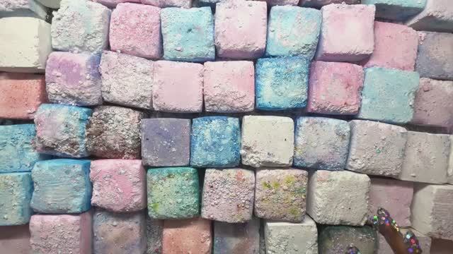 АСМР Мел 💖 Много пушистого мела💖 смотреть онлайн