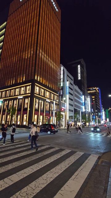 Ночной Токио, Япония