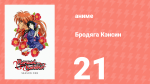 Бродяга Кэнсин 1 сезон 21 серия (аниме-сериал, 1996)