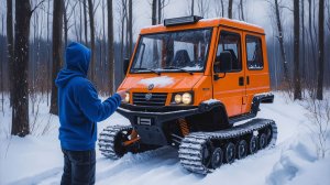 Мы увеличили мощность редкого снегохода‑вездехода в 4 раза (Финал)