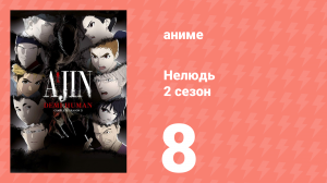 Нелюдь 2 серия 8 (аниме-сериал, 2016)