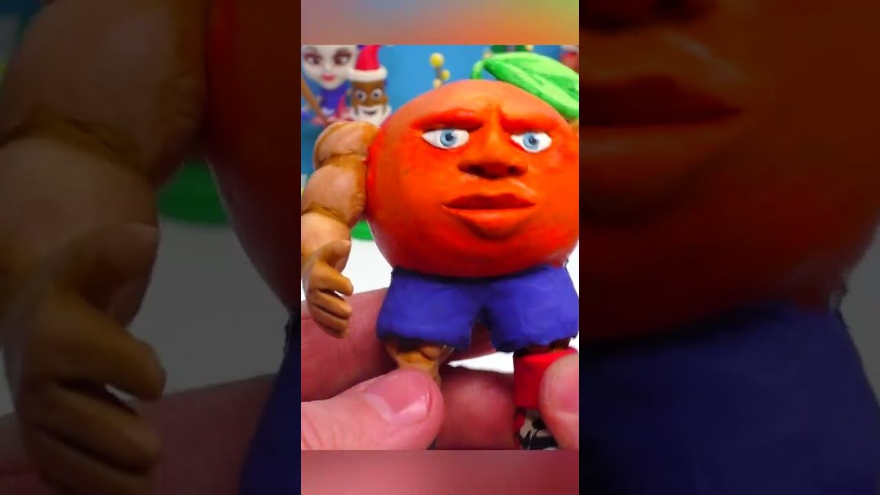 Лепим Хоккеиста  Udin Din Din Dun из пластилина  Видео Лепка