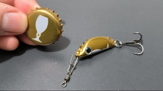 Блесна на щуку из пивной крышки смотреть онлайн