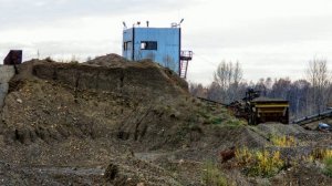 Село Берёзово(дом купца Курзиных, снесён) и действ. карьер - 2018 год