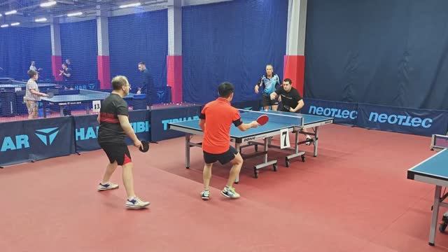 отбор Чирков/Ким (1389) - Бадаев/Бадаев (1166) 02.02 Парный турнир по настольному теннису ТТМаршал смотреть онлайн