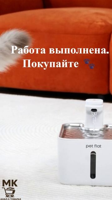 💧 Мой кот теперь пьёт как в пятизвёздочном отеле