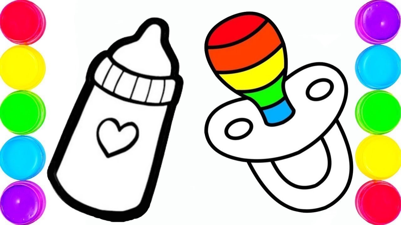 Мультик раскраска для детей и малышей. Новый сборник рисунков. Как нарисовать легкий рисунок смотреть онлайн