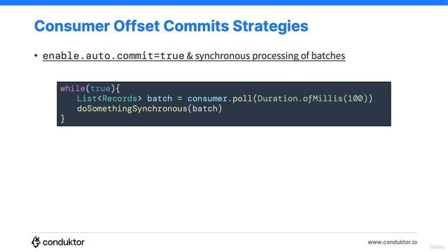 75. Consumer Offsets Commit Strategies смотреть онлайн