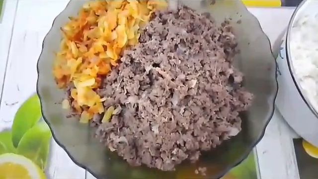 ПИРОЖКИ/ ЛИВЕР С РИСОМ/ РЕЦЕПТ