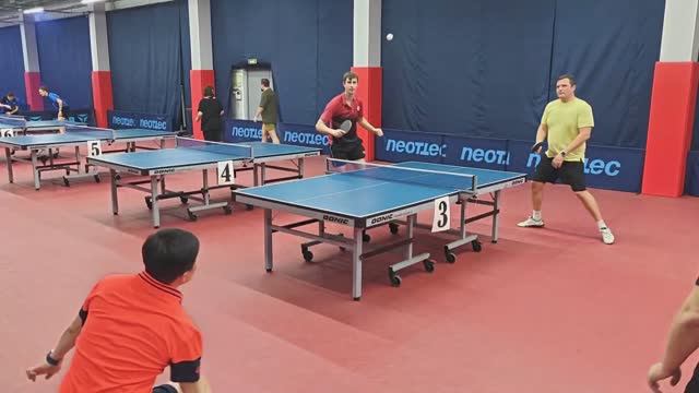 Смирнов/Снежков (1116) - Чирков/Ким (1389) 02.02 Парный турнир по настольному теннису ТТМаршал смотреть онлайн