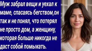 Истории со Смыслом/Муж забрал вещи и уехал к маме, спасаясь бегством/Истории из жизни/Аудиорассказ