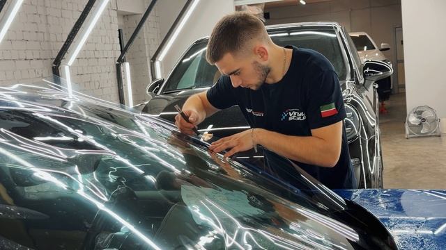 Бронирование лобового стекла Porsche Panamera смотреть онлайн