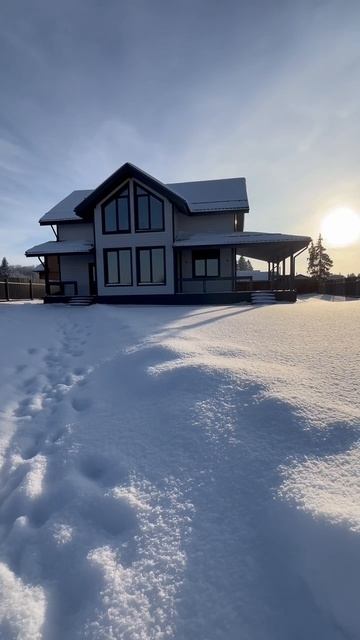 Дом в КП Малиновые вечера. Лес. Газ. Семейная ипотека.