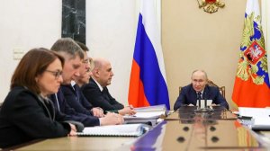 Путин выступил на совещании по экономическим вопросам. Главное