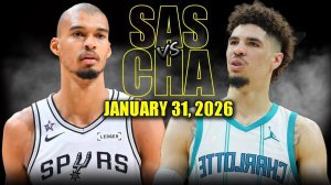 01.02.2026 | ОБЗОР МАТЧА | Шарлотт Хорнетс - Сан-Антонио Спёрс | Highlights