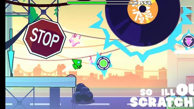 Прохождение уровня Eastside в Geometry Dash