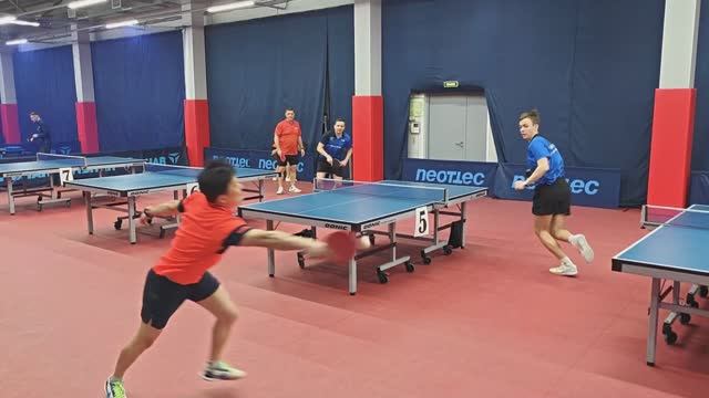 Сергеев/Баландин (1487) - Чирков/Ким (1389) 02.02 Парный турнир по настольному теннису ТТМаршал смотреть онлайн