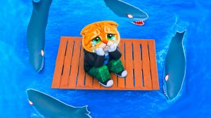 ВЫЖИВАЮ 99 НОЧЕЙ НА ПЛОТУ В МОРЕ!