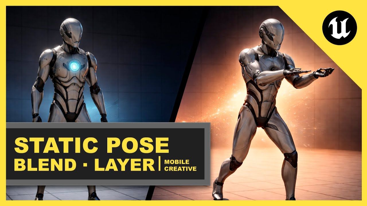 Как подмешать статичную позу к анимации в Unreal Engine 5 Как подмешать статичную позу к анимации в Unreal Engine 5