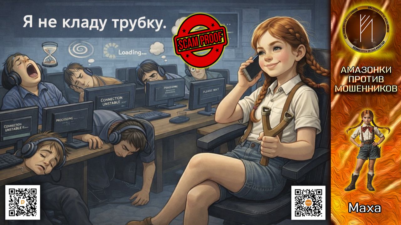 МАХА / ХЛЕСТКИЕ РАЗГОВОРЫ С МОШЕННИКАМИ / ФРОД РУЛЕТКА смотреть онлайн