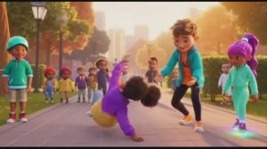 ✅ДЕТСКИЙ МУЛЬТФИЛЬМ ТАНЦЕВАЛЬНЫЙ БАТЛ🎶😂