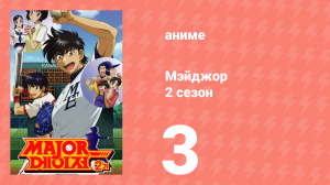 Мэйджор 2 сезон 3 серия «Бейсбольный клуб возобновлён!» (аниме-сериал, 2006)