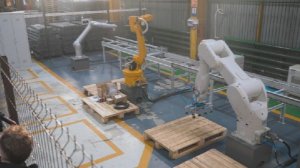 Щербинский завод тестирует модель коллаборативного робота для конвейера