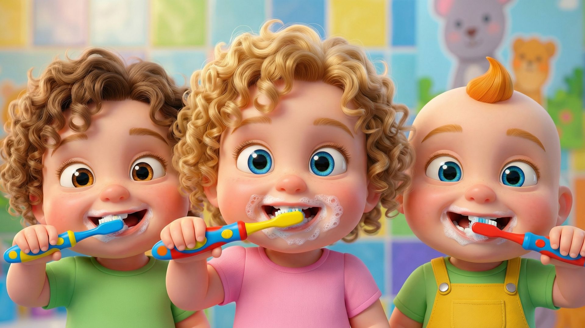 Песенка про чистоту | Чистим зубки, моем ручки | Развивающий мультклип для малышей смотреть онлайн