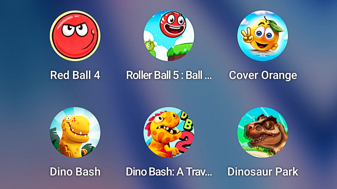 ТОП 6 игры сборник Ред Бол Апельсинка Красный Шарик 5 Дино Беш Динозавры прохождение