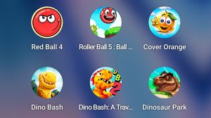 ТОП 6 игры сборник Ред Бол, Апельсинка, Красный Шарик 5, Дино Беш, Динозавры прохождение